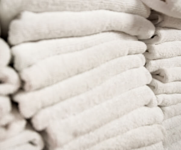 stack of towels