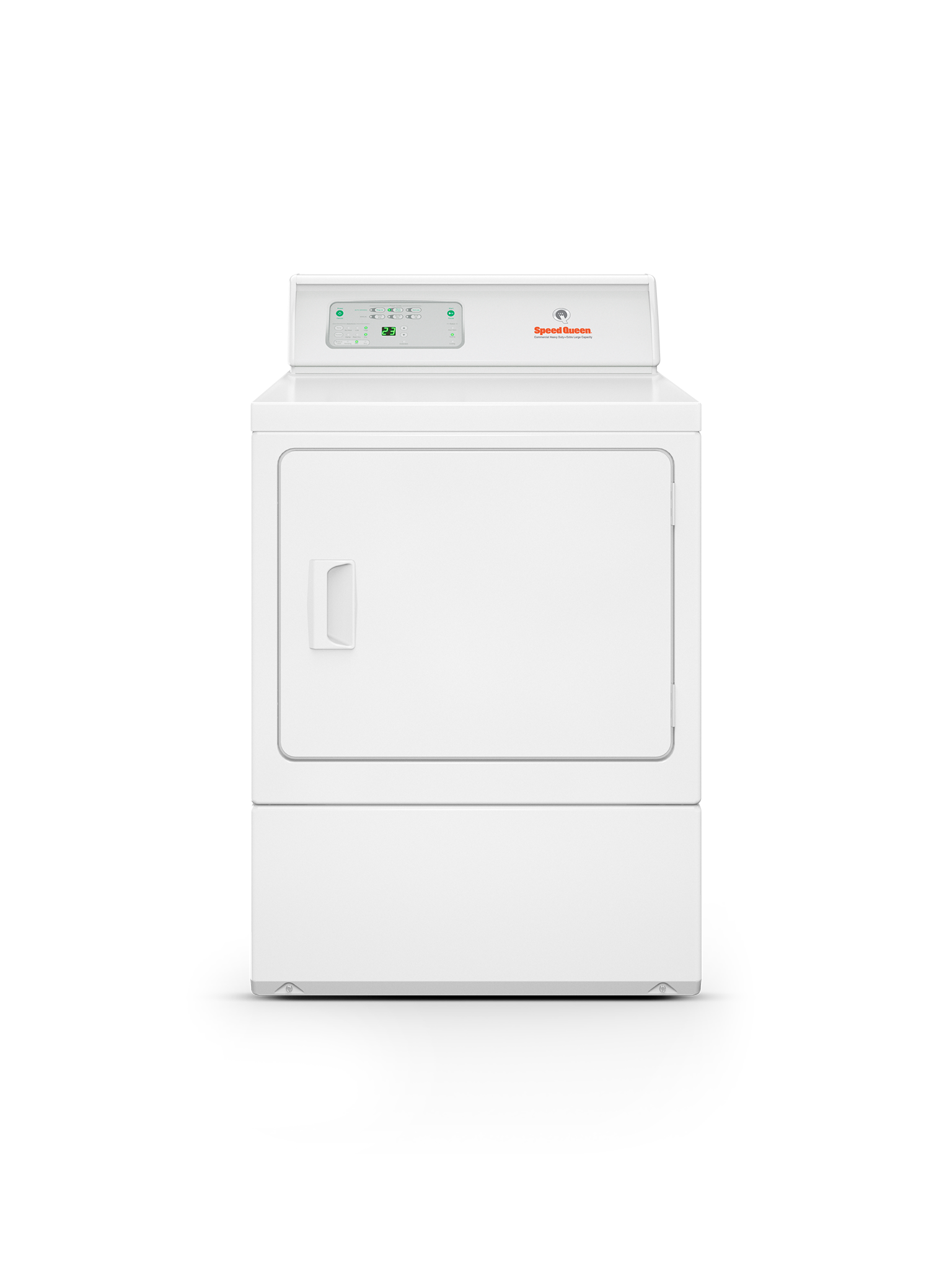 front view of dryer