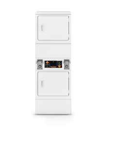 front view of stacked dryer
