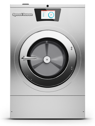 Speed Queen washer, front view